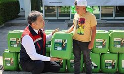 Çiftçilere 'Hümik Asit' dağıtıldı