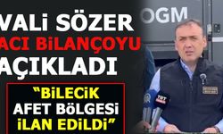 O KÖYLER AFET BÖLGESİ İLAN EDİLDİ