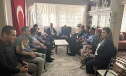 OSMANELİ'NDE ŞEHİT AİLELERİNE ANLAMLI ZİYARETİ