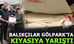 BALIKÇILAR GÖLPARK’TA KIYASIYA YARIŞTI  MUTLU SON, TAKDİR TOPLADI