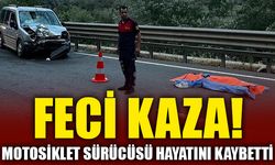 BİLECİK'TE FECİ KAZA! MOTOSİKLET SÜRÜCÜSÜ HAYATINI KAYBETTİ