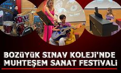 BOZüYüK SINAV KOLEJi'NDE  MUHTEŞEM SANAT FESTiVALi