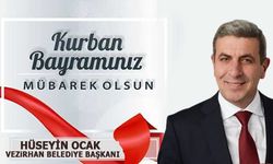 BAŞKAN HÜSEYİN OCAK’TAN KURBAN BAYRAMI KUTLAMA MESAJI