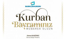 BİK BURSA BÖLGE MÜDÜRÜ OSMAN BAŞEĞMEZ KURBAN BAYRAMI KUTLAMA