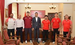 Söğüt’ün Şampiyon Sporcularından Kaymakam Yayabaşı’na Ziyaret