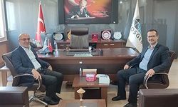 Müftü İmamoğlu'ndan KOSGEB İl Müdürü Kahraman'a hayırlı olsun ziyareti