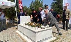 ŞEHİT FATİH DALGIÇ KABRİ BAŞINDA DUALARLA ANILDI