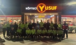 Köfteci Yusuf, yangınla mücadele eden ekiplere kapılarını açtı