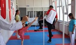 Bilecik'te yaz spor okullarında karate heyecanı sürüyor