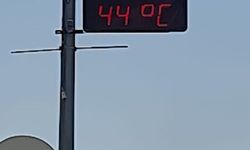 'O' ilçede sıcaklık 42 dereceye kadar yükseldi