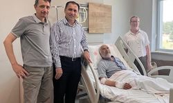 İl Müdürü Türkoğlu'ndan şehit babasına geçmiş olsun ziyareti