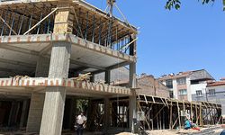 İnşaatta elektrik çarpan işçi yaralandı