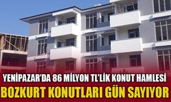 YENİPAZAR’DA 86 MİLYON TL’LİK KONUT HAMLESİ  BOZKURT KONUTLARI GÜN SAYIYOR