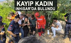 KAYIP KADIN İNHİSAR'DA BULUNDU