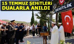 15 TEMMUZ ŞEHİTLERİ DUALARLA ANILDI