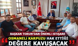 BAŞKAN TORUN'DAN ÖNEMLİ İSTİŞARE