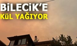 BİLECİK'E KÜL YAĞIYOR