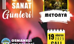 Osmaneli Kültür Sanat Günleri’nde Bu Akşam Metonya Sahne Alıyor