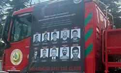 Yangın şehitleri dualarla anıldı