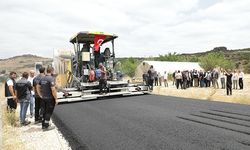 Kayıköy-Güzelyurt-Çavdarhisar bağlantı yolu hizmete sunuldu