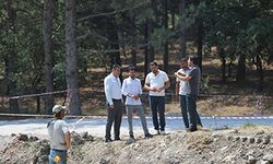 Bardakçı Deresi köprüsü inşaatı sürüyor