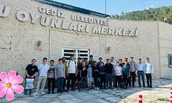 Yatılı Yaz Kur'an Kursu öğrencilerinin aquapark keyfi