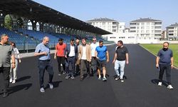 Spor altyapı çalışmaları sürüyor