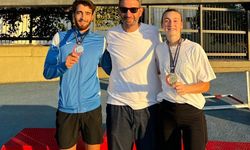 Atletlerden hurdles cup yarışında çifte madalya