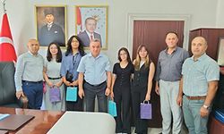 Kaymakam Öztürk, başarılı öğrencileri ağırladı