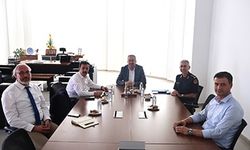 İl Jandarma Komutanı Kültür ve Emniyet Müdürü Elbir'den 30 Ağustos OSB'ye ziyaret