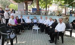 Vali Işın, Simav’da hayır yemeğine katıldı