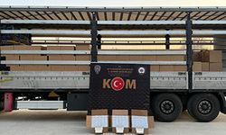 Tırda 4 milyon 300 bin adet bandrolsüz boş makaron ele geçirildi