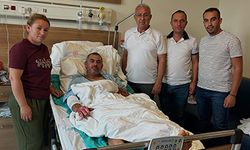Yaralı orman işçisinin tedavisi devam ediyor