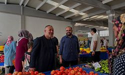 Başkan Yıldırım, pazar esnafının sorunları dinledi