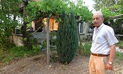 BAHÇESİNE SÜREKLİ GEYİK GİREN VATANDAŞ ÇARESİZ