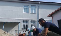 Okul idareci ve çalışanlarından örnek davranış
