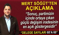MERT SÖĞÜT'TEN AÇIKLAMA