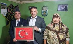 Vali Faik Oktay Sözer’den Kıbrıs Gazisi Nurettin Kürbağ’a Anlamlı Ziyaret