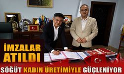 SÖĞÜT KADIN ÜRETİMİYLE GÜÇLENİYOR