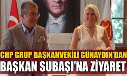 CHP GRUP BAŞKANVEKİLİ GÜNAYDIN'DAN BAŞKAN SUBAŞI'NA ZİYARET