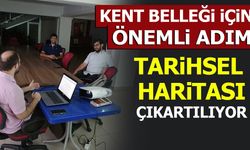KENT BELLEĞİ İÇİN ÖNEMLİ ADIM  TARİHSEL HARİTASI ÇIKARTILIYOR