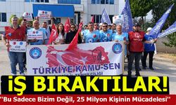 Bilecik’te Memurlar İş Bıraktı