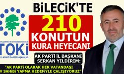 BİLECİK'TE 210 KONUT KURASI HEYECANI