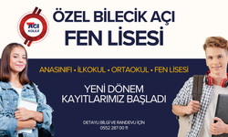 AÇI KOLEJİ FEN LİSESİ YENİ DÖNEM KAYITLARI BAŞLADI