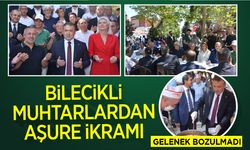 Muhtarlar 30 Ağustos’ta bin 500 kişiye aşure dağıttı