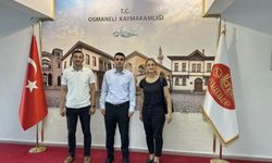 Osmaneli eğitim yöneticilerinden Kaymakam Kılıç’a veda ziyareti