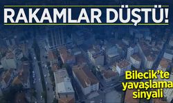 RAKAMLAR DÜŞTÜ: BİLECİK’TE YAVAŞLAMA SİNYALİ!