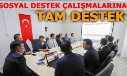 SOSYAL DESTEK ÇALIŞMALARINA TAM DESTEK