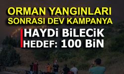 TEMA’DAN BİLECİK İÇİN ÖNEMLİ ÇAĞRI HEDEF 100 BİN