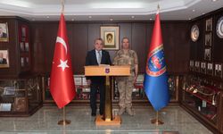 Kaymakam Adem Öztürk’ten Tuğgeneral Yusuf Aslan’a Hayırlı Olsun Ziyareti
